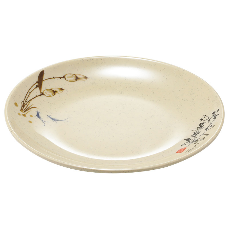 极速密胺盘子仿j瓷塑料圆盘创意酒店餐厅特色炒菜盘火锅饭店凉菜,餐饮具,盘,淘宝优惠券,粉丝福利购,淘宝优惠卷