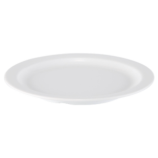 凯柏雅密胺圆形平盘商用冷菜意境摆盘餐具塑料浅圆盘小炒盘凉菜盘