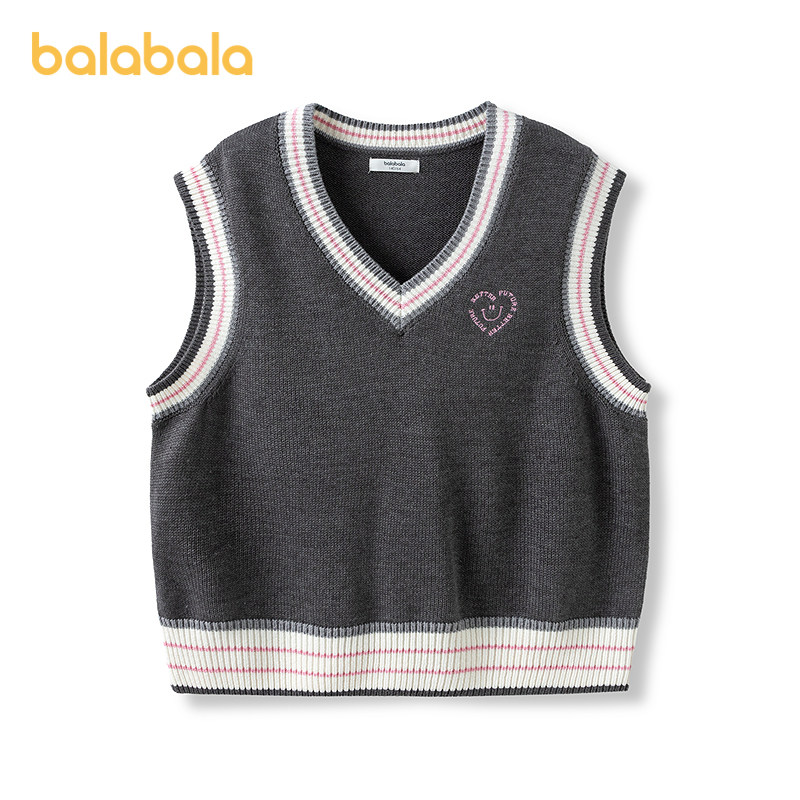 巴拉巴拉儿童马甲女童背心春装中大童针织内搭时尚百搭精致绣花,童装/婴儿装/亲子装,马甲,淘宝优惠券,粉丝福利购,淘宝优惠卷