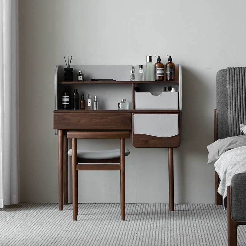致家家居小型收纳梳妆台现代简约