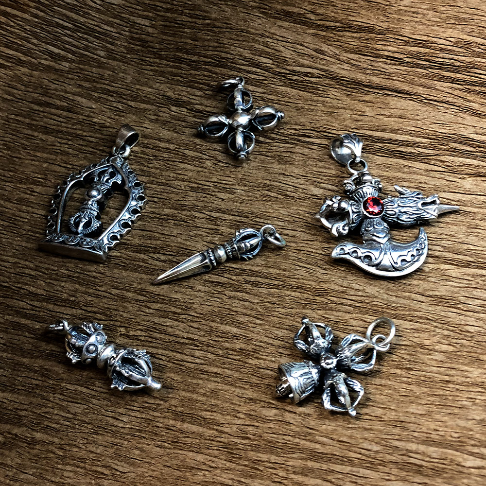 复古吊坠纯银男国风高级感