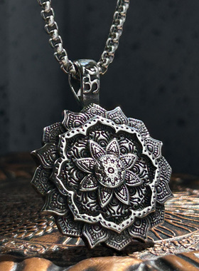 佛门曼陀罗坛场护身符幸运项链