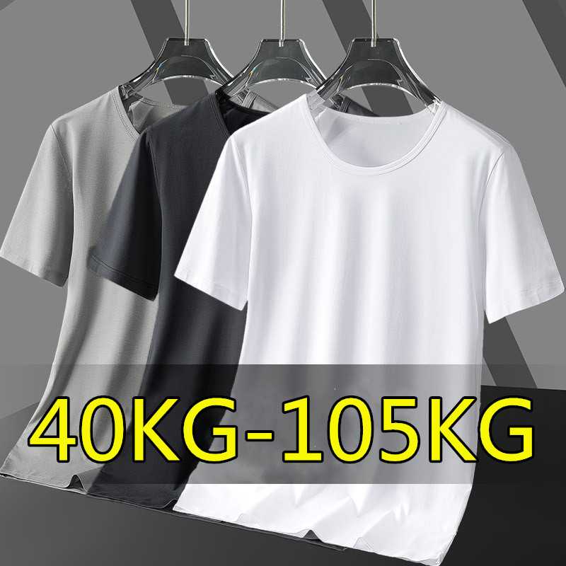 夏季透气纯色运动休闲圆领黑灰男装T-shirt冰丝短袖外贸T恤男