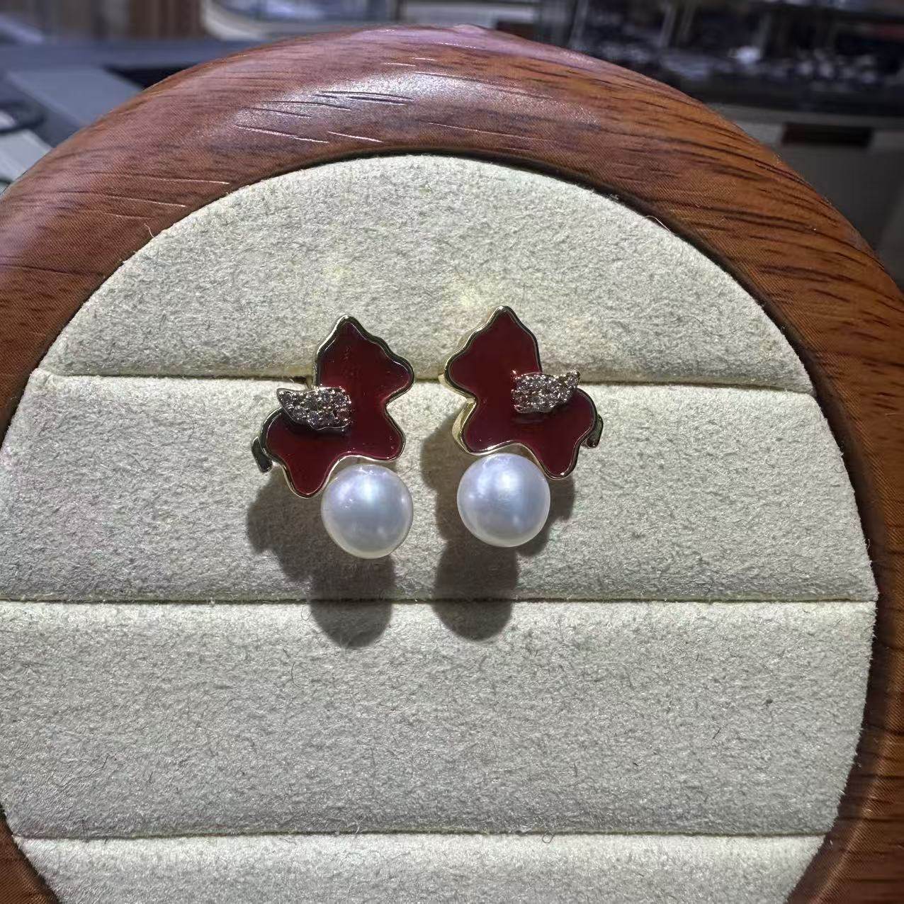 合金6-7MM淡水珍珠耳钉 ED2392,珠宝/钻石/翡翠,颈饰,淘宝优惠券,粉丝福利购,淘宝优惠卷