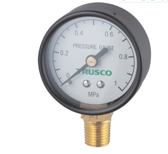 日本TRUSCO/中山TP-G50A压力表压力计258-8277表盘直径50mm