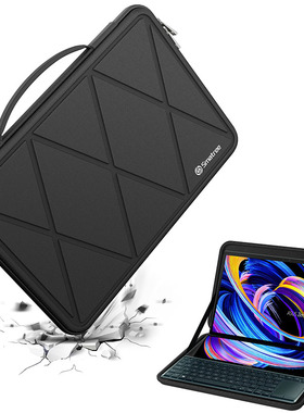 Smatree适用华硕VivoBook14 F 14英寸ASUS Zenbook Duo 14翻转触控轻薄笔记本电脑内胆包手提包硬壳保护