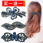 Hàn Quốc retro rhinestone mùa xuân clip cung đầu clip phụ kiện tóc trang sức tóc clip đuôi ngựa clip nữ kẹp tóc trưởng thành - Phụ kiện tóc