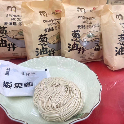 麦臻选松鹤楼联名葱油拌面690g