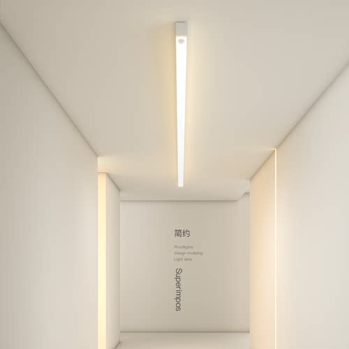 简约现代客厅led人体感应灯