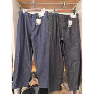 男装 宽松版 打褶长裤 宽松百搭直筒裤 型 水洗休闲裤 日单2026秋冬新款