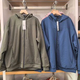 男装防风摇粒绒拉链连帽开衫外套冲锋衣长袖2026秋冬新款YY481182