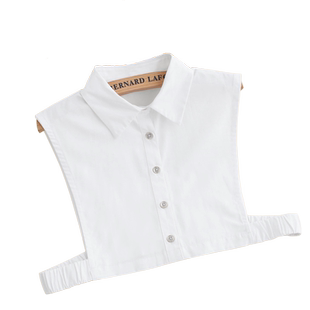 白色假领子百搭女高档秋冬配毛衣衬衫内搭多功能假衣领衬衣领女