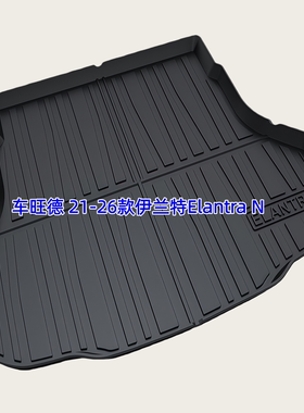 TPE后备箱垫适用于21-26款伊兰特N Elantra N TCR 尾厢垫防水改装