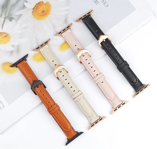 苹果手表iWatch7真皮表带