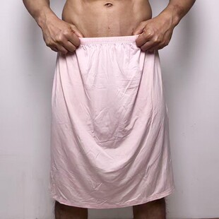 【杨教练实拍】欧美新免脱裤裙沙滩浴巾运动健身男浴裙休闲AD7370