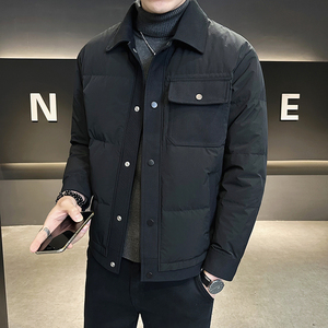 新标90白鸭绒冬季2025新款羽绒服男A313-8387-P225图片