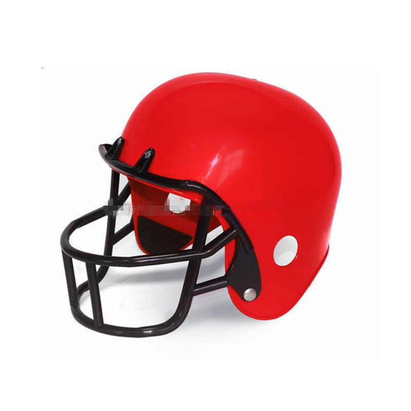 美式加角头盔棒球橄榄球帽幼儿园儿童角色表演游戏道具演出用品