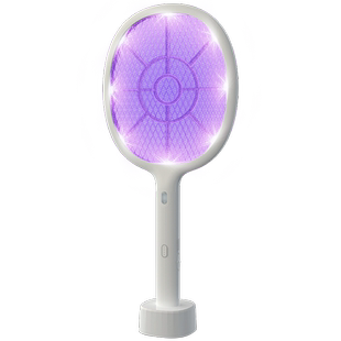 雅格2026新款电蚊拍充电式家用强力锂电池打苍蝇二合一灭蚊灯神器