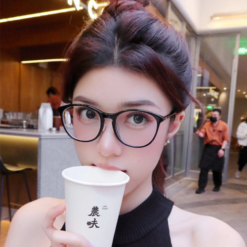 小香眼镜框近视素颜镜黑框CH3282