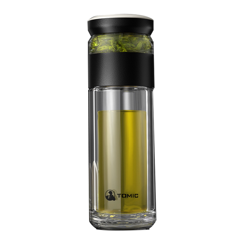 茶水分离一杯多用钛茶隔保温杯