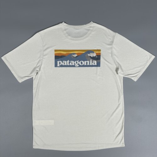 patagonia巴塔哥尼亚C1户外运动轻薄吸湿排汗圆领短袖速干T恤男款
