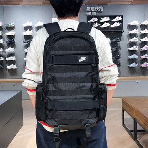 耐克学生书包男女大容量双肩背包