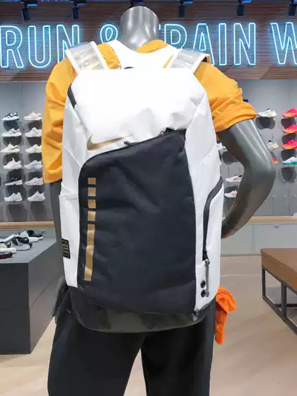 Nike Nike Sports Basketball Elite Bag Air Cushion Backpack Student Computer School Bag for Men and Women Dx9786-100