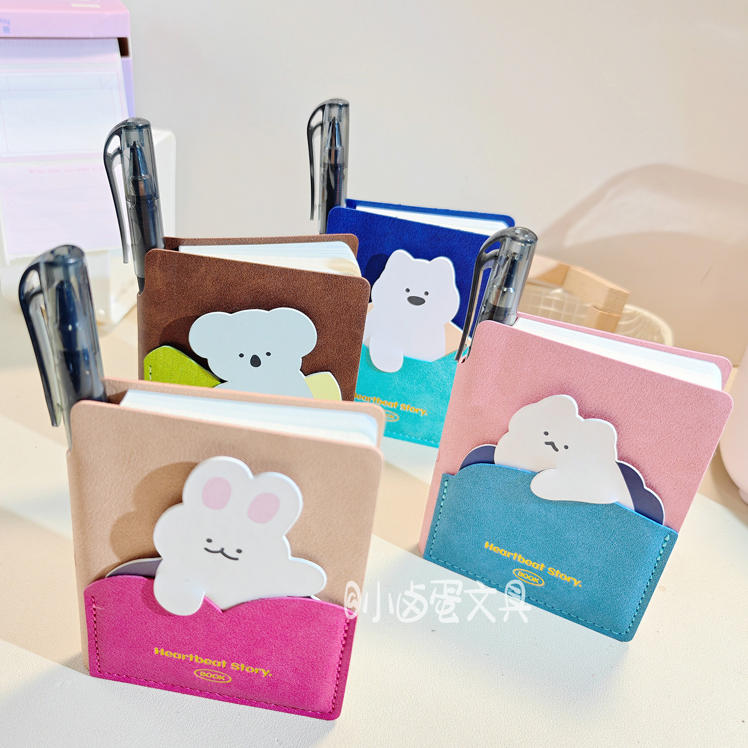 可爱卡通小熊笔记本便携随身日记本学生文具手账本送笔彩页72K,文具电教/文化用品/商务用品,笔记本/记事本,淘宝优惠券,粉丝福利购,淘宝优惠卷