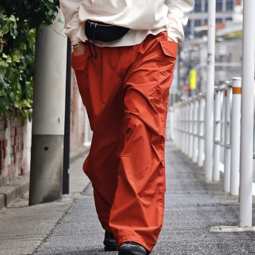 独家 25AW  NANA65/35防水伞兵口袋甲板工装裤男女休闲裤S25SC006