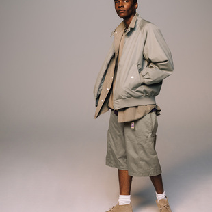 Field Jacket复古防水立领哈林顿百搭通勤夹克 紫色标65 25新款