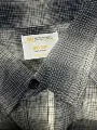 Gray Plaid Has White Main Mark and No Black Main Mark and No Wash Mark