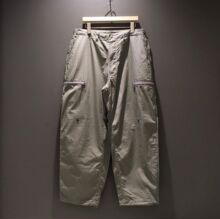 独家SSZ PARA ZIP PANTS日系宽松工装军事风休闲拉链裤坐禅抽绳裤