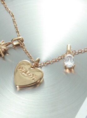心形爱心吊坠项链小众设计高级感