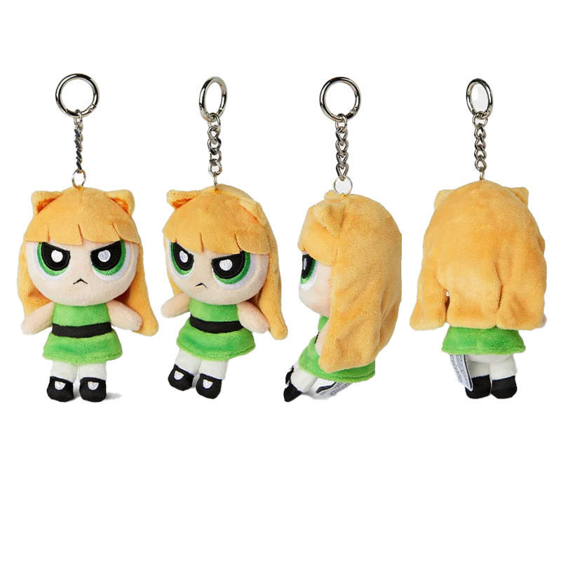 thumbnail for Original Heavy Industry Newjeans Doll Powerpuff Girls Co-branded Doll Plush Keychain njz Baby Doll