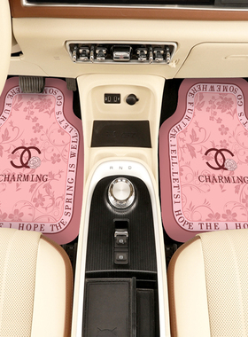 脚踩垫汽车脚垫通用款防脏易清洗黑色汽车主驾驶脚垫单片车脚垫子