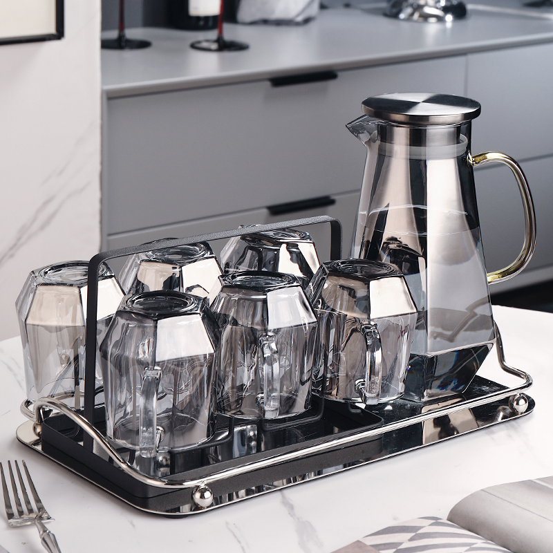 高颜值客厅玻璃杯钻石