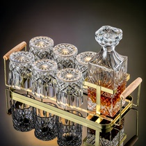 威士忌酒杯酒樽组合套装洋酒杯水晶玻璃高端高档酒具酒壶欧式家用