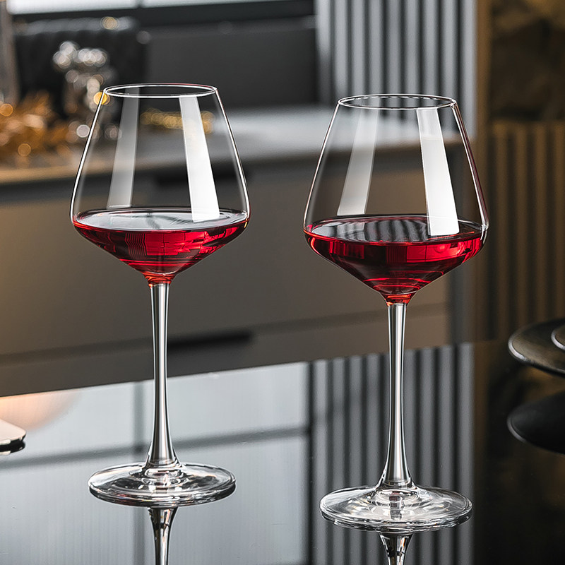 大肚勃艮第红酒杯套装家用水晶玻璃葡萄高脚杯创意醒酒器酒具一对,餐饮具,葡萄酒/红酒杯,淘宝优惠券,粉丝福利购,淘宝优惠卷