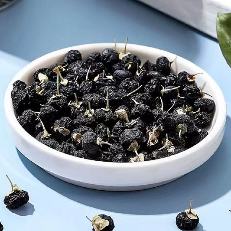 新疆黑枸杞散装黑枸杞子果干新货250g*2包邮