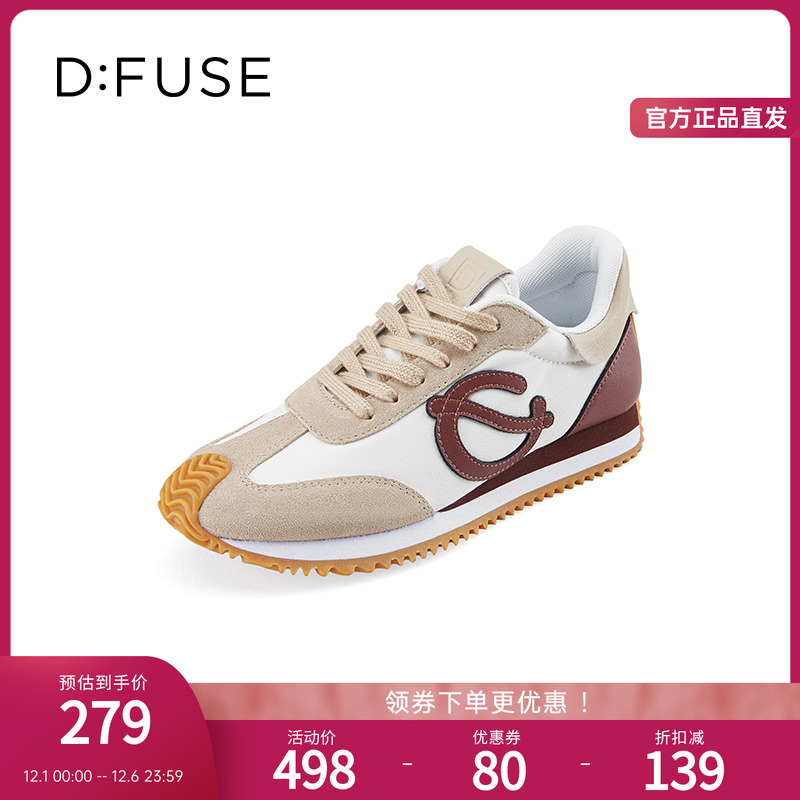 DFuse迪芙斯休闲复古阿甘鞋