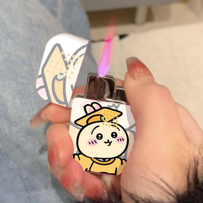 chiikawa乌萨奇防风打火机小八卡通送男友网红爆款创意新款可爱潮