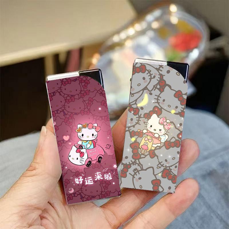 hellokitty凯蒂猫防风打火机蓝焰直冲高颜值网红爆款新款送男友潮