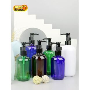 茶油分装瓶瓶子卸妆油按摩精油空瓶按挤压式油泵瓶乳液洗发沐浴露