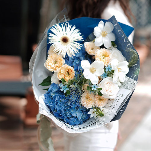梵高的小花园设计师混搭花束