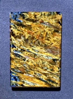 彼得石吊坠无事牌水滴戒面纳米比亚彼得石猫眼手链手串暴风雨宝石