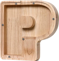 P Письмо Piggy Bank [прозрачный и видимый]