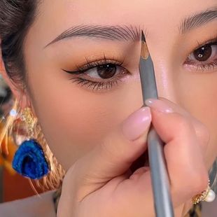 【价格打下来】硬芯野生眉笔超细头防水防汗自然持久不掉根根分明