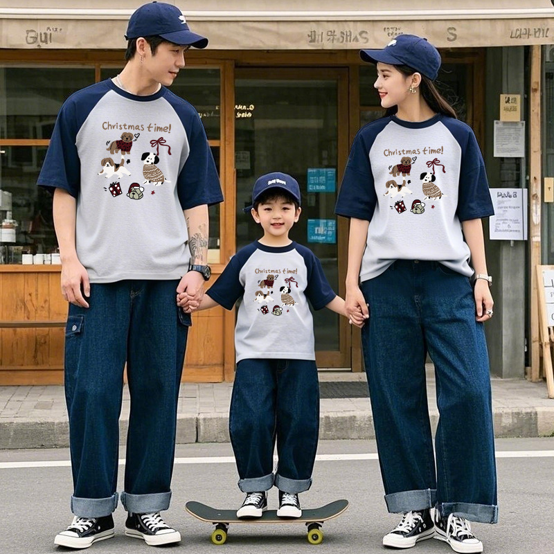 ins小眾高級感親子裝新款