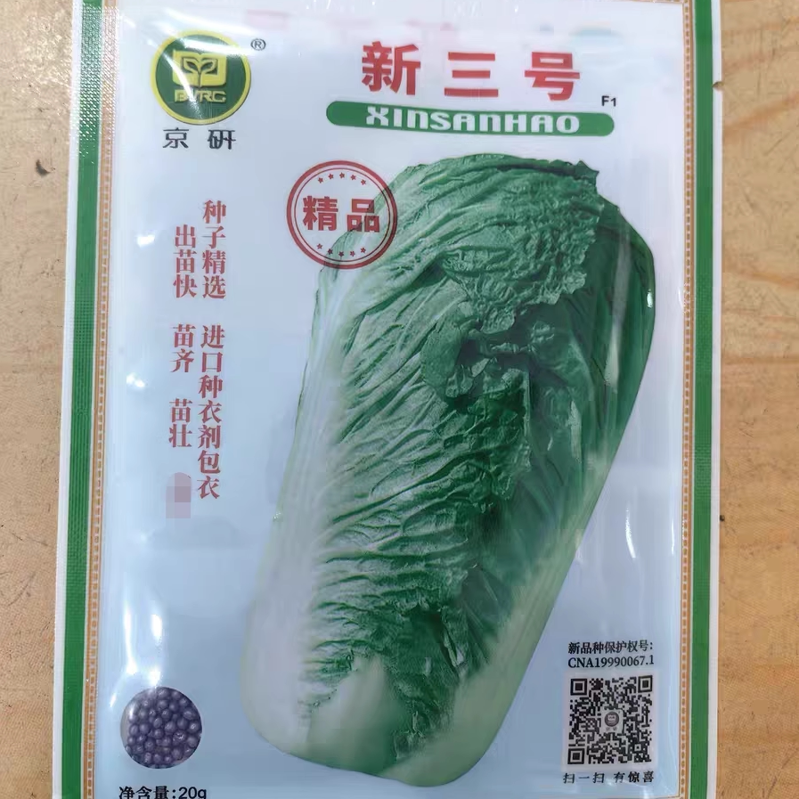 耐储运白菜种子北京新三号中正宗图片