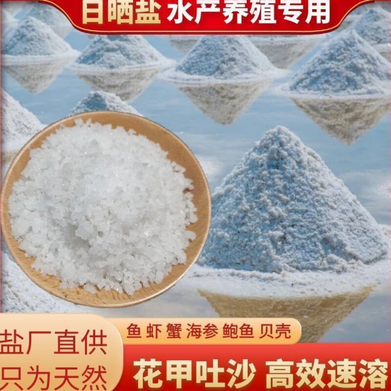 工业海牙水产养殖专用日晒盐批发